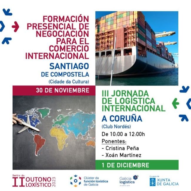 Impresionante Otoño de Formaciones en Comercio Exterior - GLÚSTER LOGÍSTICO GALICIA