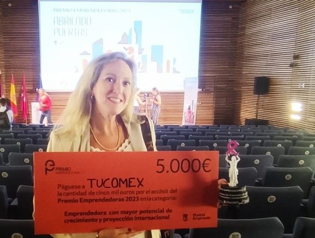 Premio Empresaria con mayor Proyección Internacional - Premio