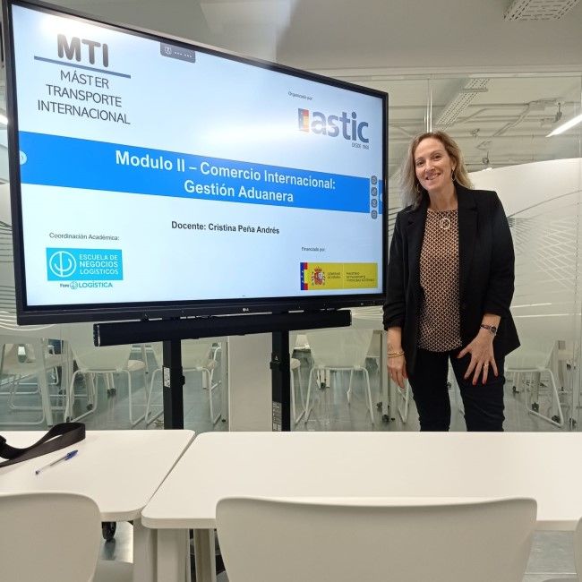 Participamos como profesores en el Máster de Transporte Internacional de ASTIC - Máster en ASTIC