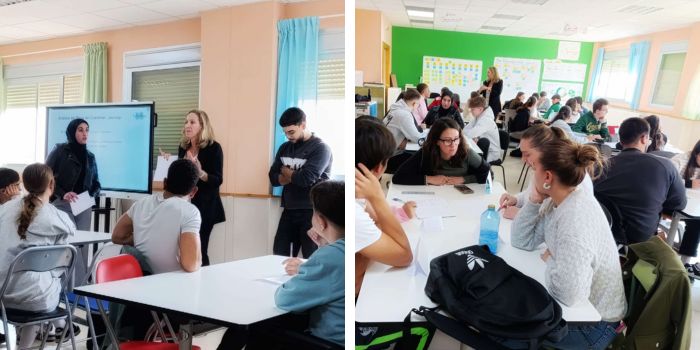 Talleres De Emprendimiento Para más de 40 Alumnos De Villacañas - Alumnos