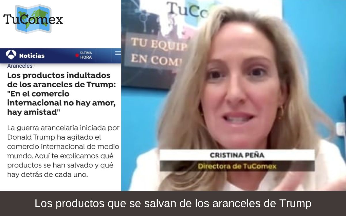 Los productos que se salvan de los aranceles de Trump