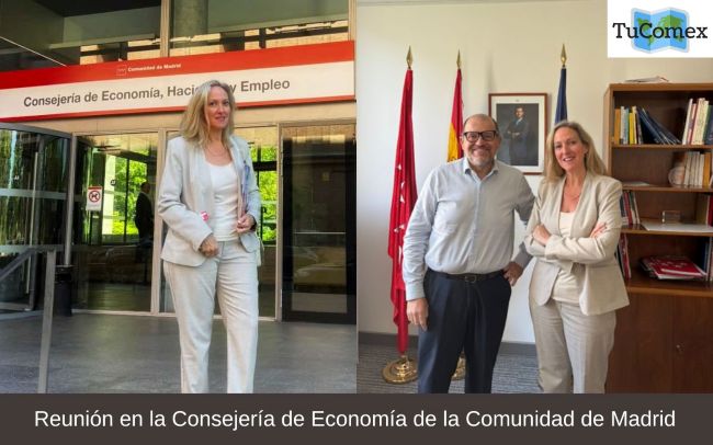 Primavera de eventos internacionales - En la Consejería de Economía de Madrid