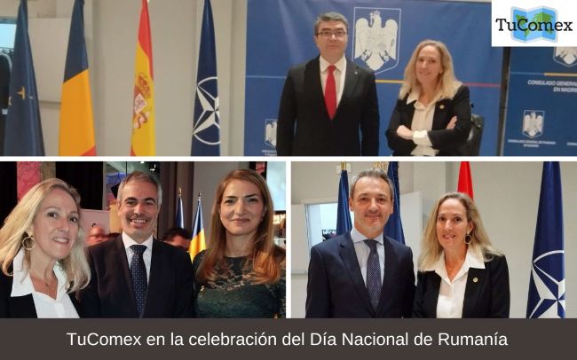 TuComex en la celebración del Día Nacional de Rumanía