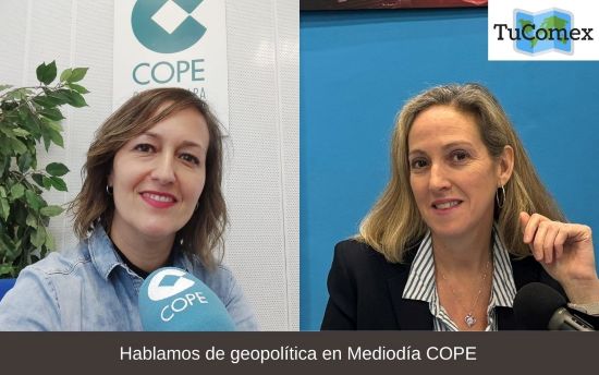 Hablamos de geopolítica en Mediodía COPE