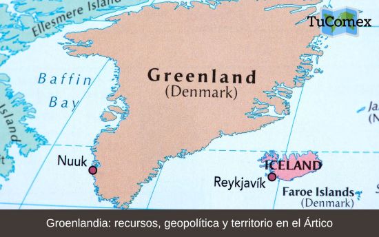 Groenlandia recursos, geopolítica y territorio en el Ártico