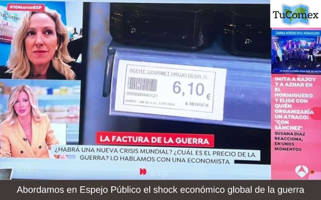Abordamos en Espejo Público el shock económico global de la guerra (1)