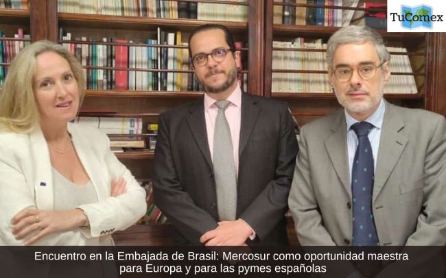 Encuentro en la Embajada de Brasil