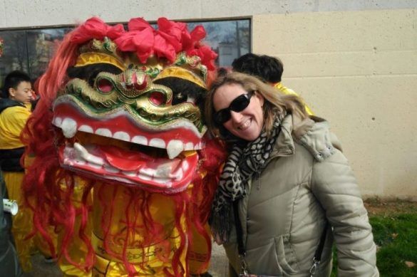 Con el dragón chino 2017