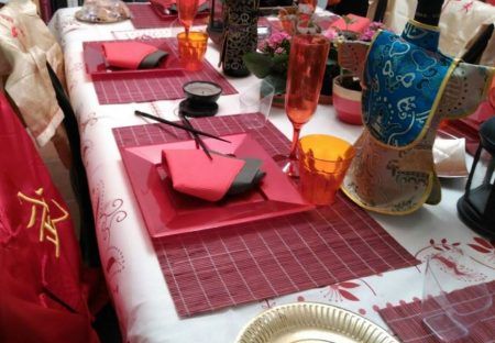 Mesa Año Nuevo chino 2017