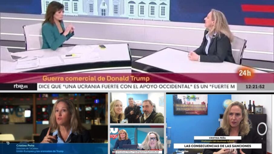 Mes en los medios más importantes de España para hablar de noticias internacionales